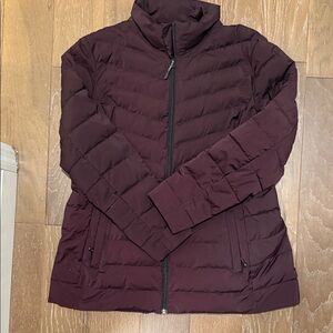 32 Degrees Dark Burgundy Puffer Jacket